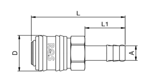schemat gwintu seria 26KATF